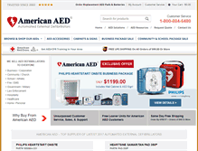 Tablet Screenshot of americanaed.com
